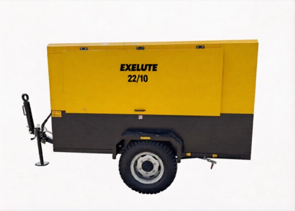 Exelute EXP 22/10 - винтовой маслозаполненный дизельный компрессор - EXP-22-10