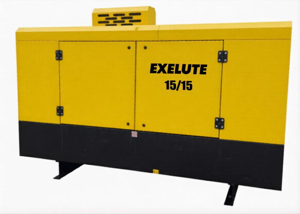 Exelute EXP 15/15 - винтовой маслозаполненный дизельный компрессор - EXP-15-15