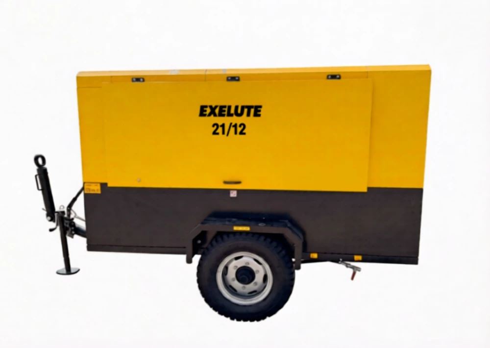 Exelute EXP 21/12 - винтовой маслозаполненный дизельный компрессор - EXP-21-12