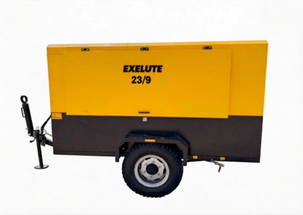 Exelute EXP 23/9 - винтовой маслозаполненный дизельный компрессор - EXP-23-9